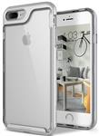 Caseology ® Skyfall Series Shock Proof Grip Case iPhone 8 / 7 PLUS Silver + Screenprotector