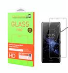 DrPhone Sony XZ2 Compact Glas - Glazen Screen protector - Tempered Glass 2.5D 9H (0.26mm)