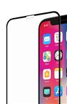 DrPhone iPhone XR (6.1 inch) Glas 9D Volledige Ultieme Glazen Dekking Full coverage Curved Edge Fram