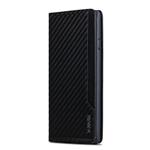 iPhone 7+ plus X-Level Wallet Serie 2 Carbon Style Portemonnee Case - Zwart