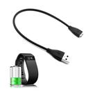 DrPhone Fitbit Charge HR USB Oplaadkabel - Externe Lader - Laadkabel USB Lader - 21 cm lang - Zwart