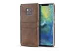 DrPhone Huawei Mate 20 PRO Luxe Kaarthouder Case - Premium PU lederen Backcover