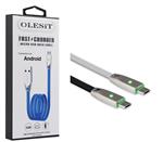 Olesit Gecertificeerde TPE MICRO-USB Kabel 1 Meter Fast Charge 3.0A High Speed Laadsnoer Oplaadkabel