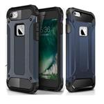 iPhone 7+ Plus Slim Armor Hybrid TPU Case - Navy blauw