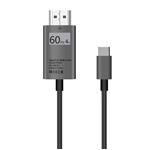 DrPhone USB-C naar HDMI Adapterkabel - 4K 60Hz -1080P HD HDTV Adapter - Geschikt voor o.a MacBook Pr