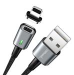 DrPhone iCON - 2 Meter Lightning Magnetische Kabel - 3.0A Snellader + Datakabel - Fast Charge - Zwar