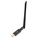 DrPhone W4 Wireless USB WiFi Adapter - 1200 Mbps 5G / 2.5G Dual-band met antenne - WLAN Adapter AC W
