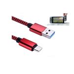 Nintendo Switch 1 Meter USB Type - C 3.1 Fast Charge Premium Laad en datakabel - Rood