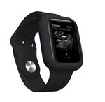 Drphone Apple Watch 1/2/3 42mm Case – Kras en Schokbestendig TPU - Zwart