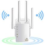 DrPhone WR4 Pro - Wifi Versterker - Range Extender - 5GHZ  + 2.4GHZ Dual Band Repeater - Router - 4 