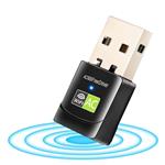 DrPhone W3 Pro - Driver Free - 600Mbps - Dual Band - USB WiFi - Plug en Play WiFi Adapter - Zonder I