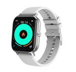 DrPhone GTE3 Smart - Metalen Smartwatch Met belfunctie - Auto Sport - Notificaties  - ECG - Voor iPh