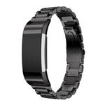 Fitbit Charge 2 Metal Roestvrij Stalen Armband - Zwart