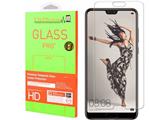 DrPhone Huawei P20 Glas - Glazen Screen protector - Tempered Glass 2.5D 9H (0.26mm)