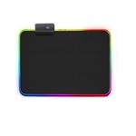 DrPhone QWR Muismat – 250x350x4mm - Muismat – RGB LED Verlichting – Gaming – Anti-Slip - Waterproof 