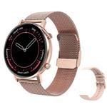 DrPhone DTX-2 - Hybrid Smartwatch 42mm voor Mannen en Vrouwen Aluminium + Retina Horloge - 360x360 K