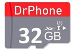 DrPhone MSI – HC U3 - 32GB Micro SD Kaart Opslag - Met SD Adapter - High Speed Klasse 10 - Premium O