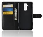 DrPhone Mate 20 Lite Flipcover - Bookcase - Luxe booktype PU Lederen Portemonnee Case - Wallet Case 