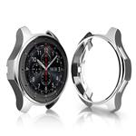 DrPhone Samsung Galaxy Watch S3 / 46mm Plating TPU Case - Ultra dun- All-round Bumper Shell - Zilver