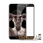 DrPhone Huawei P10 Glas 4D Volledige Glazen Dekking Full coverage Curved Edge Frame Tempered glass T