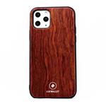 LUXWALLET - Rosewood - iPhone 11 Houten Hoesje - Back Cover TPU Case met Echt Hout