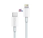 DrPhone LUNAR - USB-C Naar Lightning Kabel - Fast Charge 9V - 50% Sneller Laden -  iPad Pro / iPhone