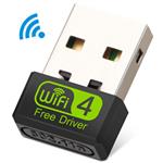 DrPhone W1 Pro - Driver Free 150 Mbps - Windows - USB WiFi - Plug en Play WiFi Adapter - Zonder Inst