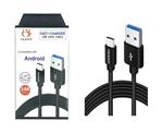 Olesit Micro USB 1 Meter Fast Charge 3.6A – Snelle Oplaadkabel - Veilig laden - Data Sync & Transfer