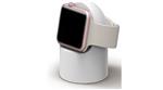 DrPhone AWC10 – Apple Watch Siliconen Hoes – Dock voor iWatch - Wit