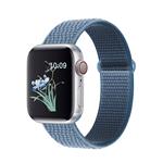 DrPhone AWB DrPhone Apple Watch 6/5/4/3/2/1/SE (38mm&40mm) Nylon Geweven Elastische Band met klitten