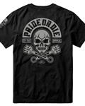 PRIDE or Die T-Shirt BUSTED KNUCKLES Zwart