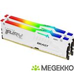 Kingston DDR5 Fury Beast White RGB 2x16GB 6000