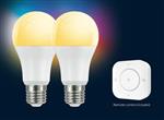Prolight Zigbee Smart LED Lamp - E27 - Slimme Lichtbron - Dimbaar - 2 Stuks