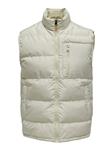 Jake Quilted Bodywarmer Creme Kledingmaat : XL