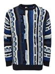 Tucker Relax Crew Knit Blue Quartz Kledingmaat : M