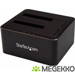 StarTech.com SDOCK2U33V USB 3.0 (3.1 Gen 1) Type-B Zwart HDD/SSD-dockingstation