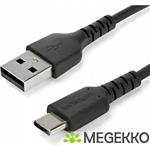 StarTech.com USB 2.0 naar USB-C kabel 1m zwart