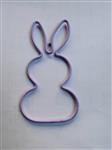 Metalen frame Haas haasje staand oor hanger 10 cm Lila OP=OP Hang Metal Rabbit eenmalig artikel