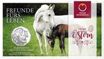 Oostenrijk 5 Euro 2020 Paarden 'Vrienden voor het leven' Zilver