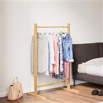 [en.casa] Kledingrek Mariehamn grenen 125x80x50 cm houtkleurig