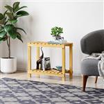 [en.casa] Staand rek Kinnula grenen 50x60x30 cm houtkleurig