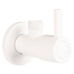 Hoekstopkraan Differnz | 1/2 x 3/8 | Mat Wit