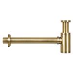 Mix design sifon geborsteld messing goud