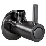 Hoekstopkraan - 1/2 x 3/8 - Gun Metal