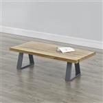 Stalen A /2 tafelpoot set van 2 meubelpoot 40x10x40 cm grijs