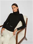 Long-sleeved with ornament 232-Mpensee Black