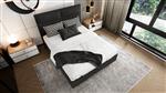 Boxspring Block Deluxe Antraciet 180X200