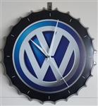 Bierdop / Kroonkurk wandklok VW