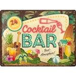 Tin Sign 30 x 40 Cocktail Bar