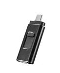 DrPhone EasyDrive - 16GB - 4 In 1 Flashdrive - OTG USB 3.0 + USB-C + Micro USB + Ligtning iPhone - A